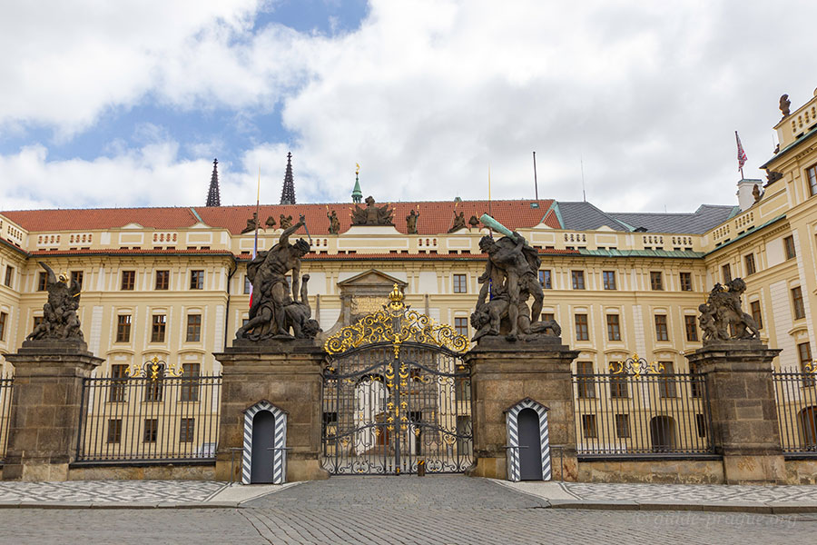 Prague Castle Courtyards