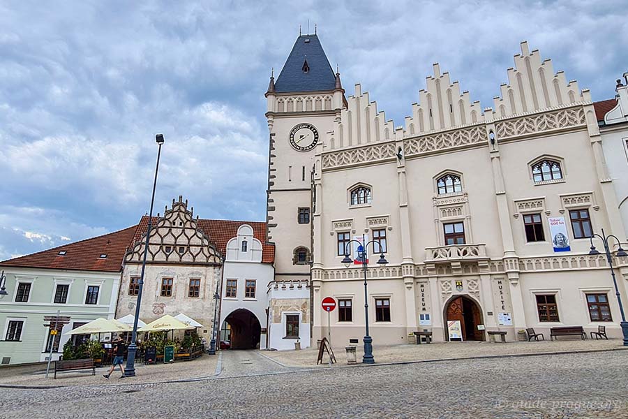 Photo of Zizka Square in Tabor.