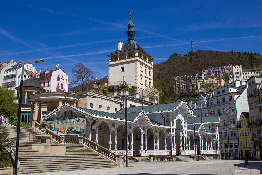 Photo of the Market colonnade in Karlovy Vary.