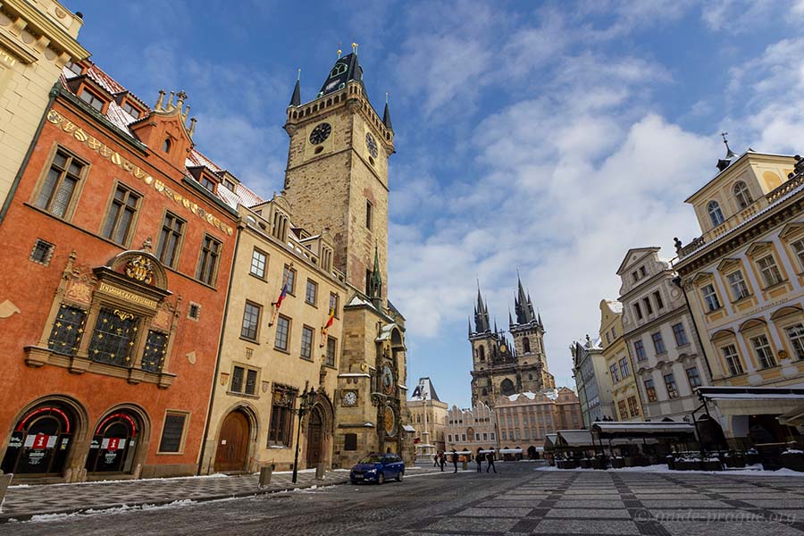 Photo of Old Town square in Prague