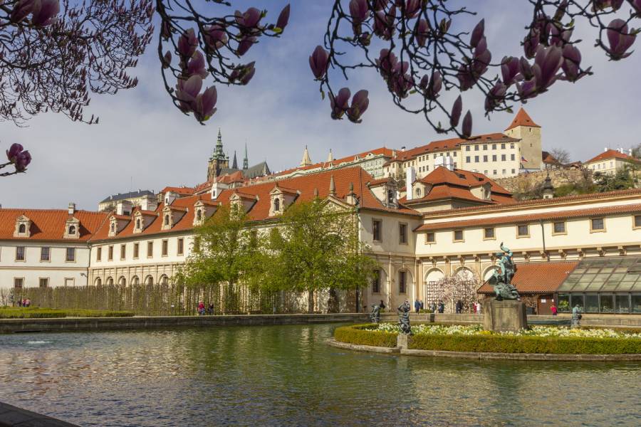 Photo of Wallenstein Garden in Mala Strana, Prague.