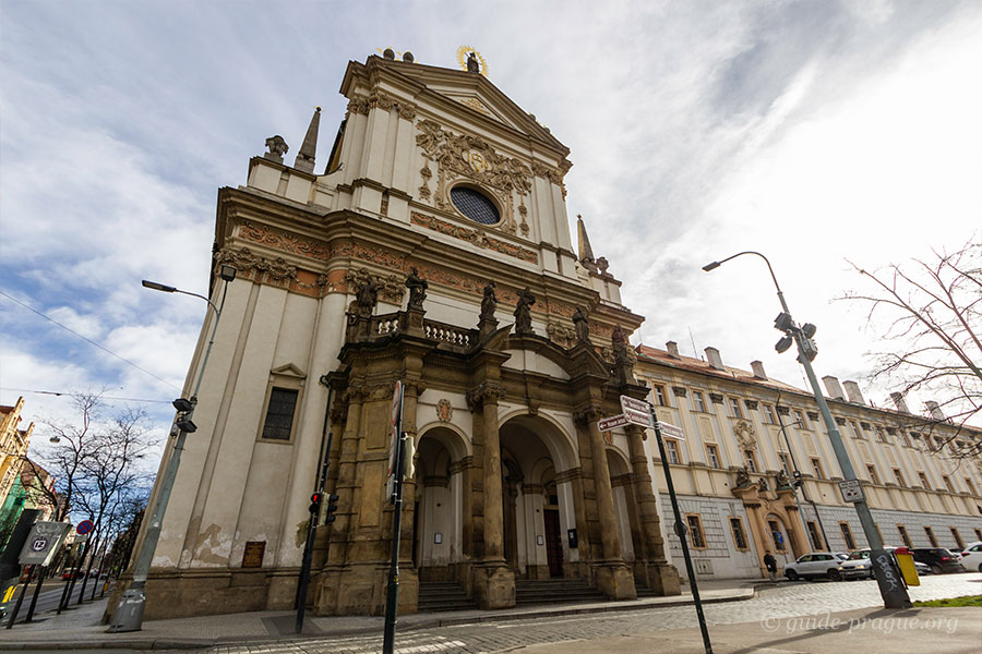 Church of St. Ignatius in the Charles Square, Prague