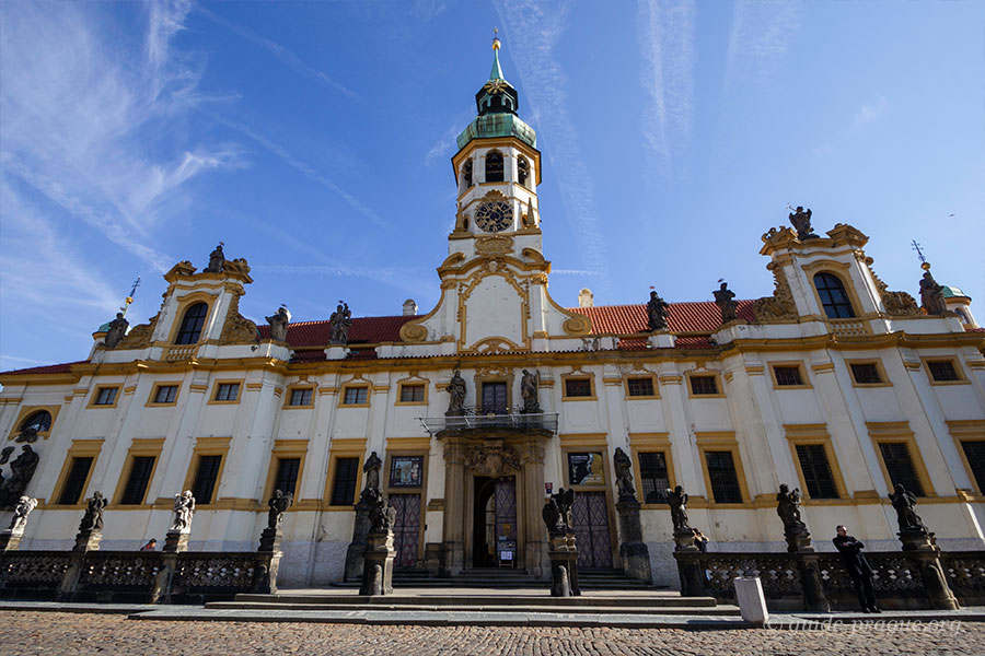 The Main Facade of Loreta, Prague
