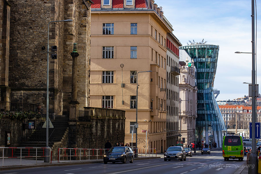 Resslova Street, the New Town of Prague