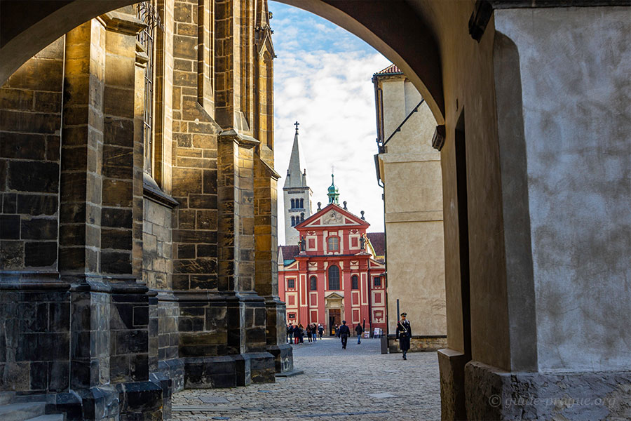 Photo of St. George Basilica at Prague Castle