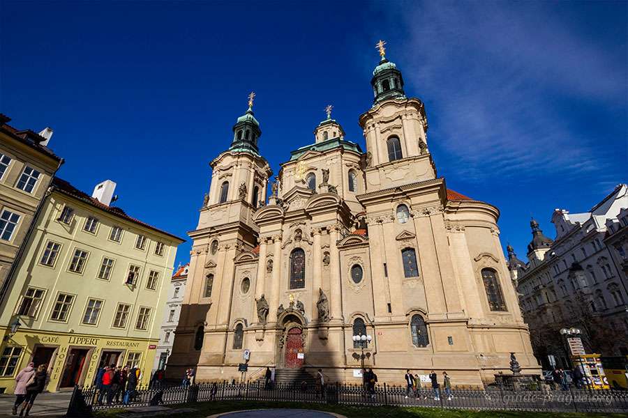 The photo of the Church of Saint Nicholas, Old Town Square