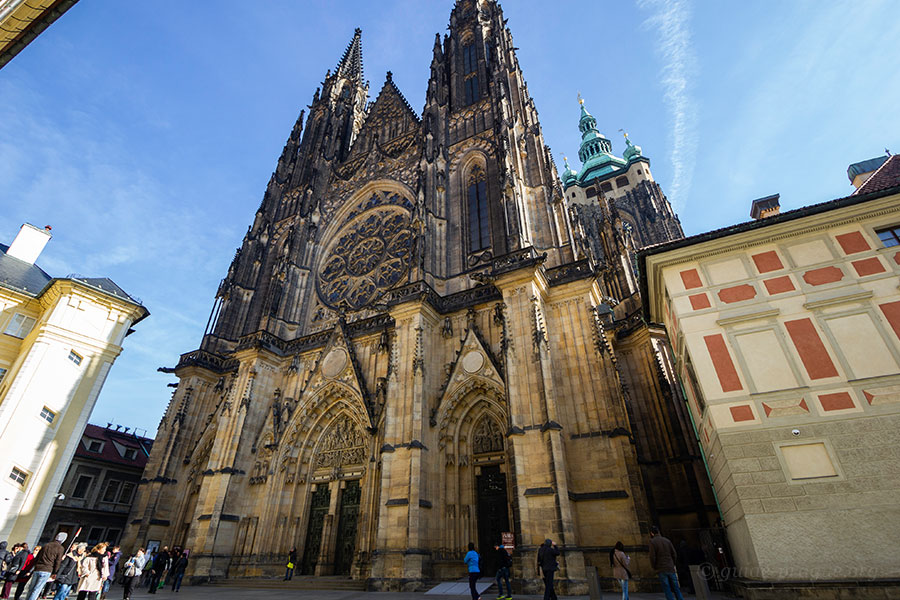 Photo of the Second Courtyard of Prague Castle