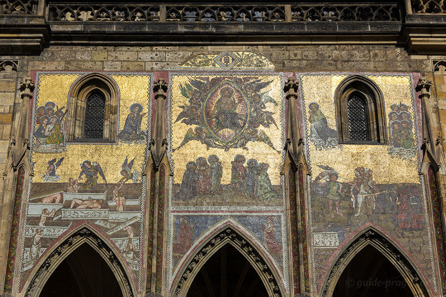 Photo of the fourth courtyard, Prague Castle