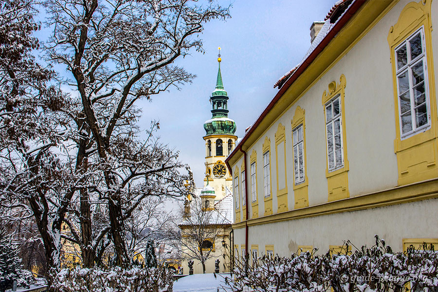 Photo of Loreta in winter.